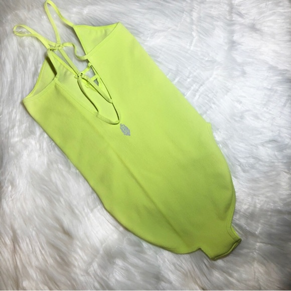 Free People | Neon Bodysuit - Picture 3 of 4